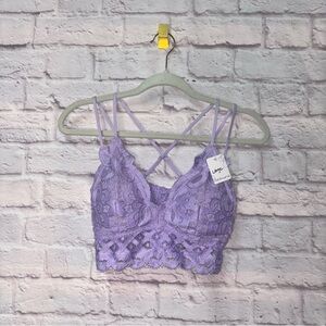 Lavender Lace Bralette